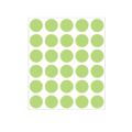 Nevs 3/4" Color Coding Dots Lime - Sheet Form DOT-34M Lime